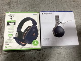 PLAYSTATION PULSE 3D HEADSET TO INCLUDE TURTLE BEACH GEN 2 MAX STEALTH 700 HEADSET IN COBALT BLUE: LOCATION - AR20