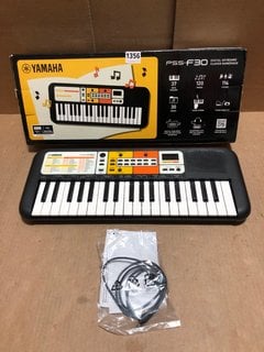 YAMAHA PSS-F30 DIGITAL KEYBOARD: LOCATION - BR15