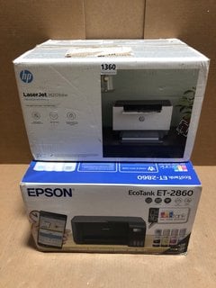 HP LASERJET M209DW MULTIFUNCTION PRINTER TO ALSO INCLUDE EPSON ECOTANK ET-2860 MULTIFUNCTION WIRELESS PRINTER: LOCATION - BR15