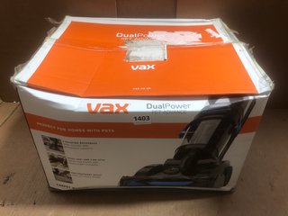 VAX CDCW-DPXA DUAL POWER PET ADVANCE CARPET WASHER: LOCATION - BR17