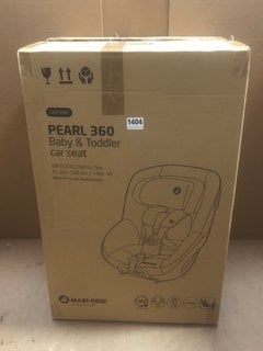 MAXI COSI PEARL 360 I-SIZE GROUP 1/2 CAR SEAT IN AUTHENTIC GRAPHITE - RRP £259.99: LOCATION - BR17