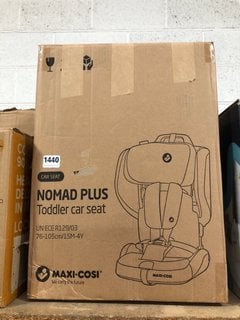 MAXI COSI NOMAD PLUS GROUP 2/3 CAR SEAT: LOCATION - BR20