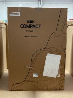 VAX CWCPV011 COMPACT POWER CARPET WASHER: LOCATION - BR21