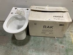 RAK CERAMICS RESORT MINI CC FULLY BACK TO WALL TOILET PAN RSTBTWPAN-MI