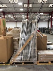 PALLET OF ASSORTED ITEMS TO INCLUDE MULTIPANEL CLASSIC END CAP PROFILE TYPE C BLACK MPECBL