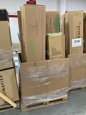 PALLET OF ASSORTED ITEMS TO INCLUDE ARMACELL CLASS O BLACK 22 X 9MM UNSLT 2M