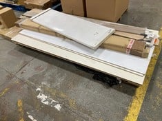 PALLET OF ASSORTED ITEMS TO INCLUDE KARTELL K-VIT STANDARD FRONT BATH PANEL WHITE 1700 X 540MM SFP1700540