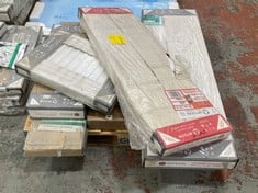 PALLET OF ASSORTED RADIATORS TO INCLUDE MYSON SELECT COMPACT TYPE 21 400 X 1300MM RADIATOR WHITE