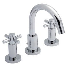 HUDSON REED TEC SINGLE LEVER MINI MONO BASIN MIXER - CHROME - RRP £206