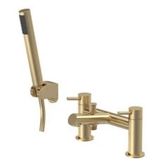 NAVALA BATH SHOWER MIXER - BRUSHED BRASS - RRP £425