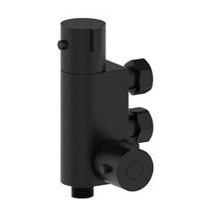 THERMOSTATIC DOUCHE BAR VALVE MATT BLACK - RRP £149