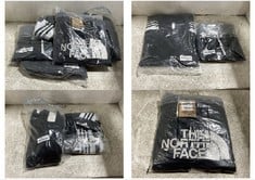 5 X ASSORTED ADUKTS CLOTHES TO INCLUDE THE NORTH FACE DREW PEAK PULLOVER IN BLACK SIZE S.