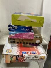 5 X ASSORTED CHILDRENS TOYS TO INCLUDE NERF ELITE 2.0.