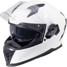 3 X ASSORTED HELMETS TO INCLUDE SHOX HELMETS ECLIPSE SOLID MOTORCYCLE HELMET L GLOSS SLATE GREY.