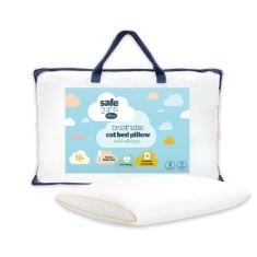 4 X ASSORTED BEDDING TO INCLUDE SILENTNIGHT SAFE NIGHTS BREATHABLE COT BED PILLOW - TODDLER .