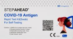 82 X STEP AHEAD COVID-19 LATERAL FLOW TEST KIT FOR SELF-CARE | ONE-STEP TEST COVID 19 ANTIGEN TEST KIT FOR RAPID SELF-TESTING IN 15 MINUTE RESULTS | 5 PACK TEST KIT UK BRAND.