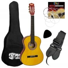 CHILDRENS CLASSICAL SPANISH GUITAR KIDS PACK 1/2 SIZE BY MAD ABOUT.