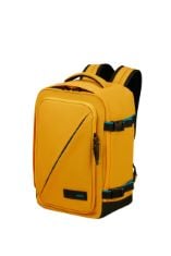 QTY OF ITEMS TO INCLUDE 7X ASSORTED BAGS TO INCLUDE AMERICAN TOURISTER TAKE2CABIN - RYANAIR CABIN BAG 25 X 20 X 40 CM, 23 L, 0.50 KG, HAND LUGGAGE, AIRPLANE BACKPACK S UNDERSEATER, YELLOW (YELLOW), J