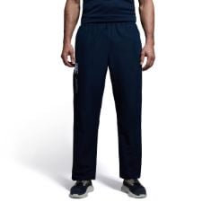 QTY OF ITEMS TO INCLUDE 3X ASSORTED CLOTHING TO INCLUDE CANTERBURY MENS OPEN HEM STADIUM PANT - NAVY/WHITE - S, THE NORTH FACE MENS SIMPLE DOME CREW SWEATSHIRT TNF BLACK XXL, UMBRO WOMENS ENGLAND OVE