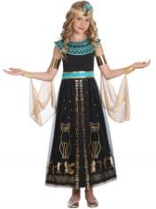 QTY OF ITEMS TO INCLUDE BOX OF ASSORTED FANCY DRESS TO INCLUDE AMSCAN (PKT) (CC ACCESSORIES) (9905035) CHILD GIRLS DAZZLING CLEO COSTUME (12-14YR) - GRP1, RUBIE'S 640729 OFFICIAL DISNEY PRINCESS MULA