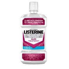 QTY OF ITEMS TO INCLUDE BOX OF ASSORTED TOILETRIES TO INCLUDE LISTERINE ADVANCED DEFENCE GUM TREATMENT MOUTHWASH (500ML), CLINICALLY PROVEN TO TREAT GUM DISEASE FOR HEALTHIER GUMS IN AS LITTLE AS TWO