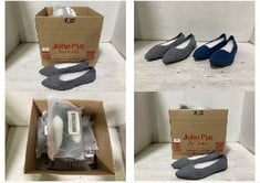 QTY OF ITEMS TO INCLUDE 10 X ASSORTED COMFORT SHOES. 10 X ASSORTED COMFORT SHOES