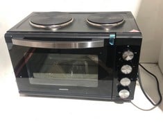 DAEWOO 32L 2980W ELECTRIC OVEN WITH HOT PLATES