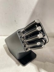 NINJA FOODI KNIFE BLOCK 6 PIECE SET WITH INTEGRATED KNIFE SHARPENER - RRP £179