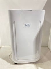 BLACK + DECKER 20 LITRE SMART DEHUMIDIFIER WHITE - MODEL NO. BXEH60014GB - RRP £150