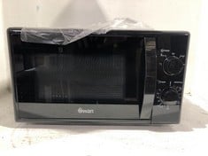 SWAN MANUAL MICROWAVE OVEN BLACK - MODEL NO. SM4420BLK