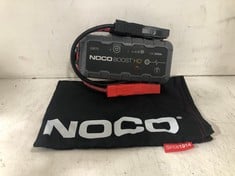 NOCO GB70 BOOST HD 2000A 12V ULTRASAFE PORTABLE LITHIUM JUMP STARTER - RRP £225