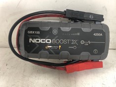 NOCO GBX155 BOOST X 4250A 12V ULTRASAFE PORTABLE LITHIUM JUMP STARTER - RRP £405