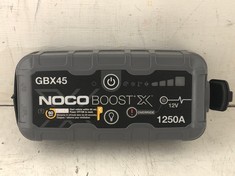 NOCO GBX45 BOOST X 1250A 12V ULTRASAFE PORTABLE LITHIUM JUMP STARTER - RRP £145