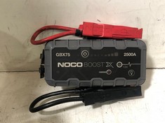 NOCO GBX75 BOOST X 2500A 12V ULTRASAFE PORTABLE LITHIUM JUMP STARTER - RRP £275