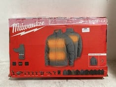 MILWAUKEE M12 MEDIUM GREY HEATED JACKET M12HJGREY5-0 - SIZE M - RRP £139