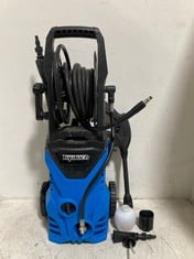 TOP TECH 120BAR PRESSURE WASHER WITH BUILT IN HOSE REEL POWERFUL 1800W MOTOR