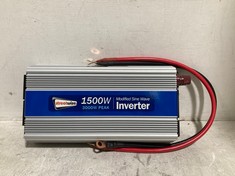 STREETWIZE 1500W (3000W PEAK) MODIFIED SINE WAVE INVERTER - MODEL NO. SWINV1500 - RRP £245