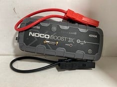 NOCO GBX155 BOOST X 4250A 12V ULTRASAFE PORTABLE LITHIUM JUMP STARTER - RRP £405