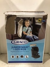 GRACO JUNIOR MAXI I-SIZE R129 HIGHBACK BOOSTER CAR SEAT