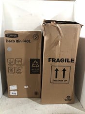 CURVER DECO BIN 50L TO INCLUDE CURVER DECO BIN 40L