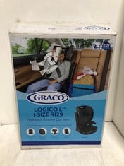 GRACO LOGICO L I-SIZE R129 HIGHBACK BOOSTER CAR SEAT