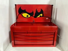 6 DRAWER TOOL BOX IN RED