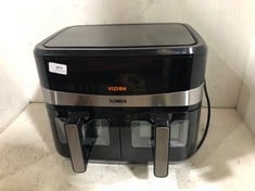 TOWER VORTX VIZION 9L DUAL BASKET AIR FRYER - RRP £129