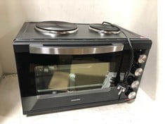 DAEWOO 42L ELECTRIC OVEN WITH DUAL HOT PLATES