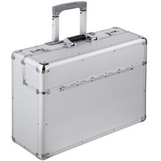 TECTAKE PILOT TRAVEL CASE ALUMINIUM 401232