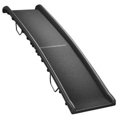 TECTAKE FOLDABLE DOG RAMP SLIP RESISTANT PAW STEP 155 X 40 X 14 CM - 405058