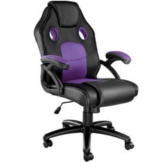 TECTAKE GAMING CHAIR MIKE RED / BLACK - 403460 - RRP £109