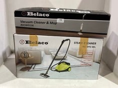 BELACO STEAM MOP CLEANER FSC-092-BEL TO INCLUDE BELACO VACUUM CLEANER & MOP BVCWD136