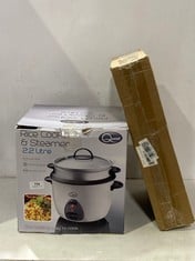 QUEST 2.2L RICE COOKER & STEAMER TO INCLUDE UTEN HOT PLATE WITH CAST-IRON FLAT PLATE WY-04E