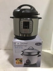 QUEST 2.2L RICE COOKER & STEAMER TO INCLUDE INSTANT POT DUO 7-IN-1 5.7L MULTI-COOKER